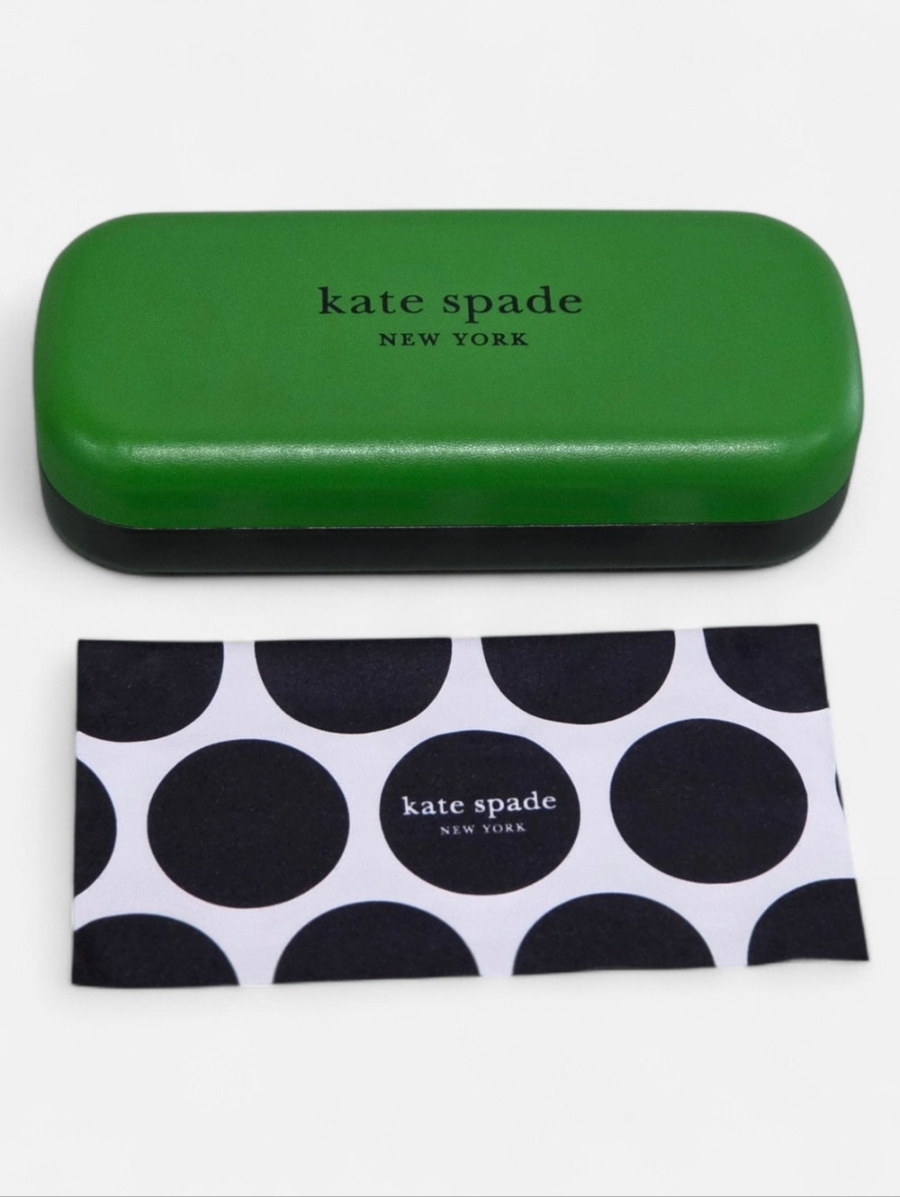 Kate Spade Empty Eyeglass Case with Cleaning Cloth